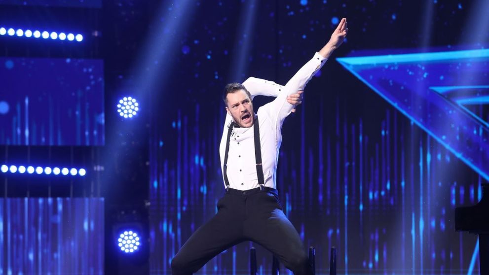 Românii au talent 2020 - Patrizio Ratto, moment inedit de dans