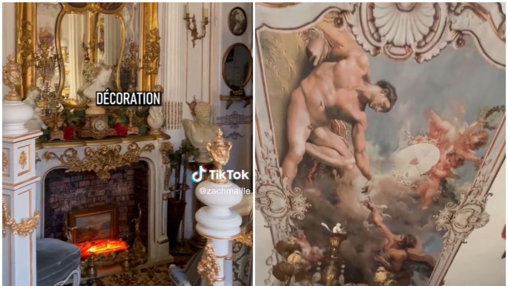 Un bărbat din Paris locuiește într-un apartament decorat ca un muzeu. Imaginile spectaculoase sunt virale pe TikTok