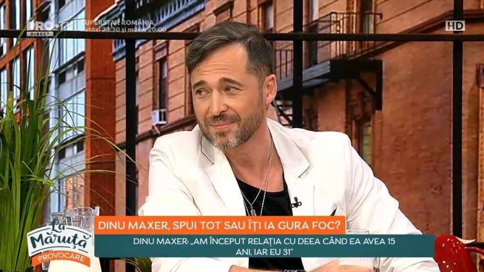 Dinu Maxer, mai sincer ca niciodată: 