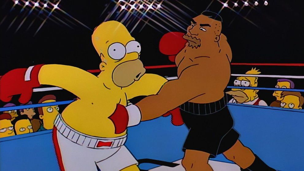 Cum a prezis Simpsons bataia dintre Mayweather si Conor McGregor si ce glume au urmat