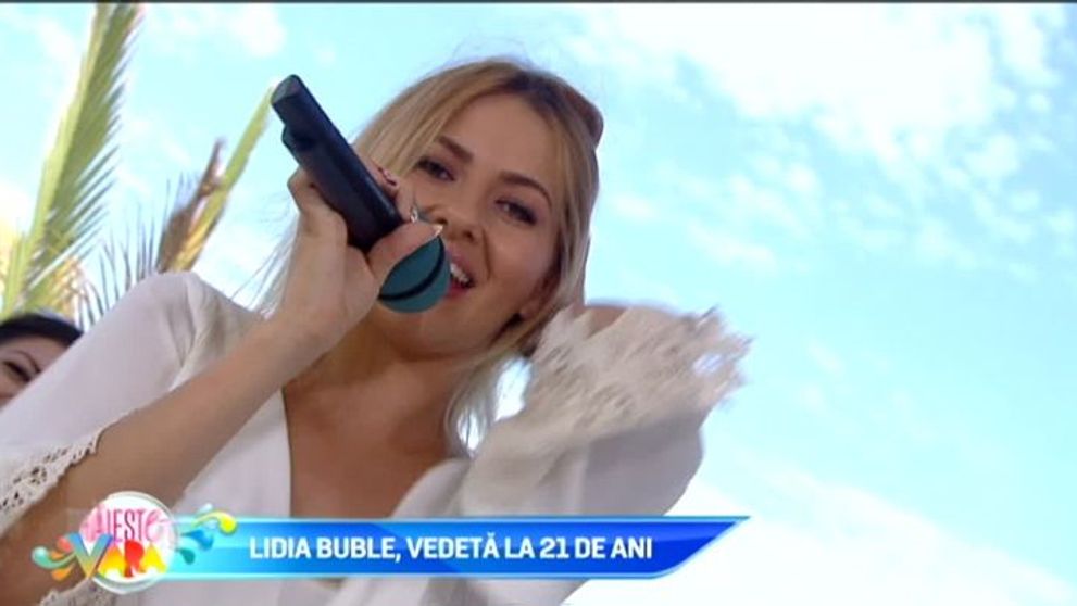 Lidia Buble, vedeta la 21 de ani