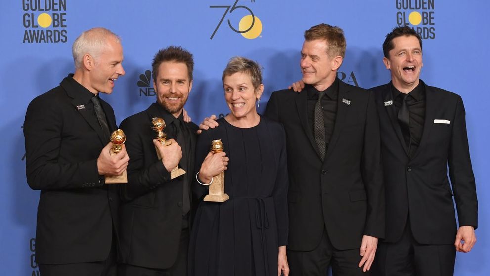 Globurile de Aur 2018: lista castigatorilor. Three Billboards Outside Ebbing, Missouri, desemnat cea mai buna drama