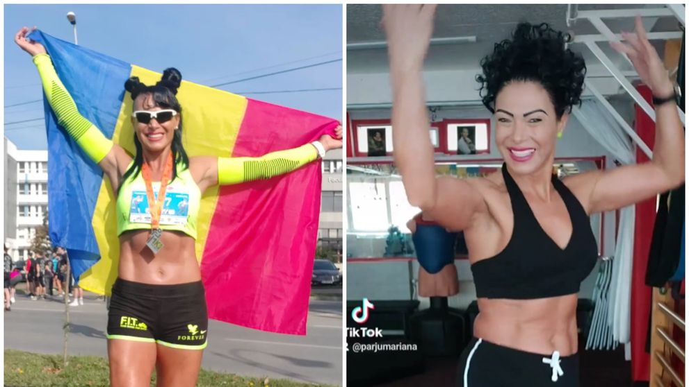 Ea este cea mai în formă bunică din România: de la 107 kg a ajuns la 60, iar acum impresionează cu abdomenul cu pătrățele