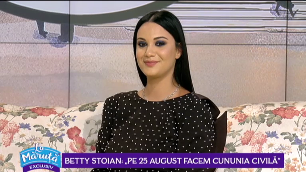 Betty Stoian, totul despre sarcina la 17 ani