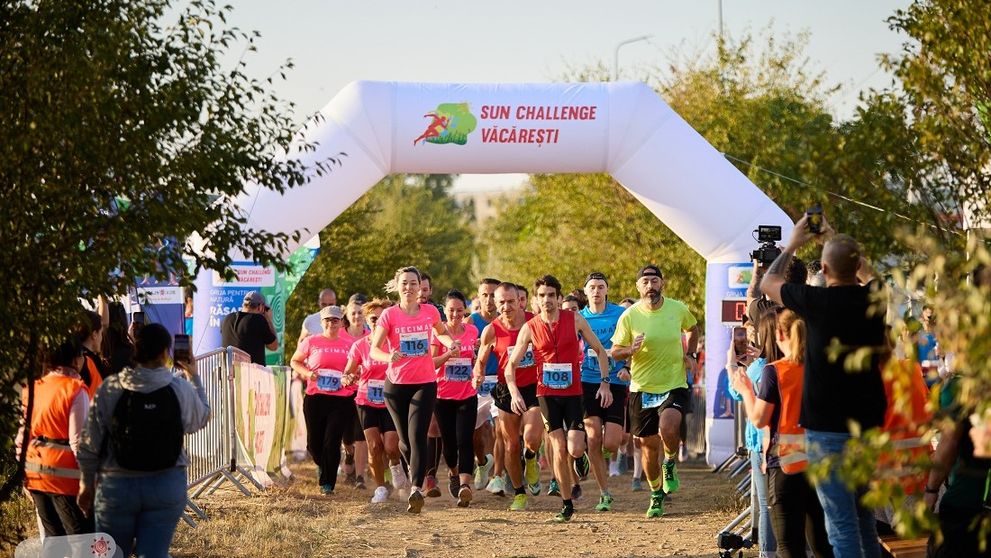 Sun Challenge 2023 | Alergătorii au strâns 9.200 de euro pentru Parcul Natural Văcărești