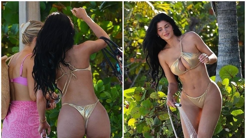 Toți cred că trupul ei sculptat e opera chirurgului estetician. Kylie Jenner: posterior perfect bombat, decolteu amețitor și un abdomen sculptat