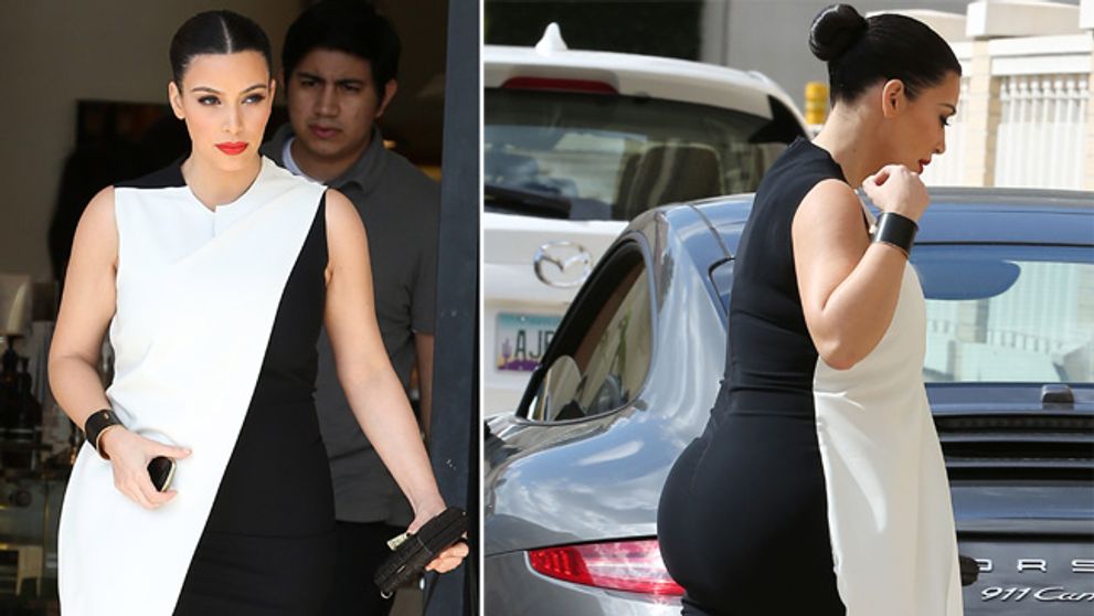 Insarcinata in aproape 6 luni, Kim Kardashian continua sa uimeasca cu alegerile vestimentare. Cate kilograme s-a ingrasat, pana acum