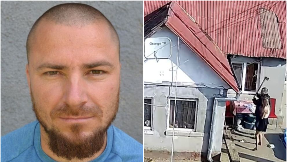 Au apărut primele imagini cu momentul în care Emil Gânj și-a ucis fosta iubită. Bărbatul a fost filmat în timp ce spărgea cu un topor ușile casei în care locuia Anda și când i-a dat foc. VIDEO