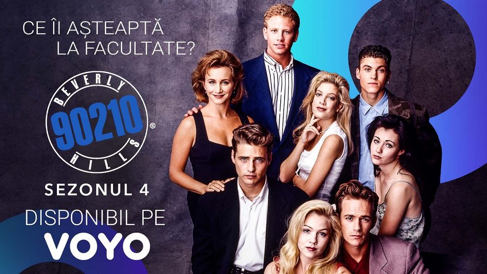 Beverly Hills 90210, Sezonul 4, este disponibil integral pe VOYO. Urmărește serialul preferat al adolescenților!