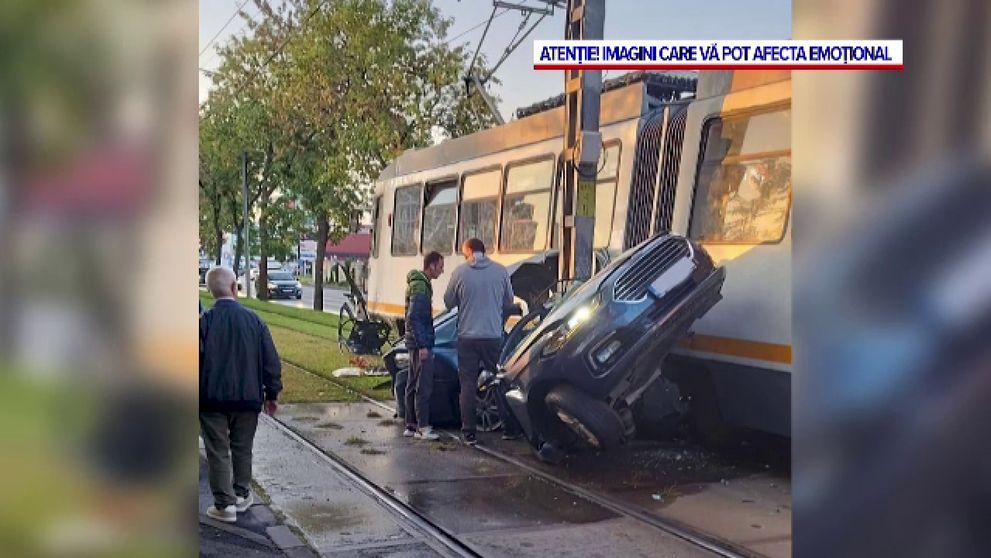 Acum s-a aflat! Ce consumase, de fapt, vatmanul testat pozitiv la droguri după ce tramvaiul pe care îl conducea a strivit un șofer în mașină