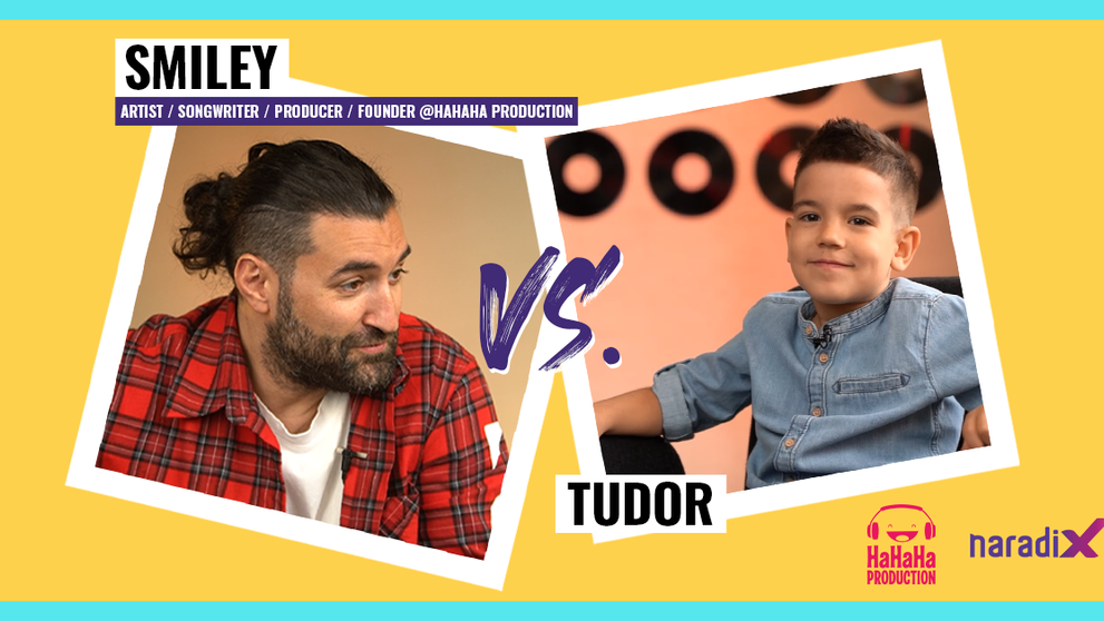 „De unde am venit pe lume?” O nouă generație de copii NaradiX.ro îl provoacă pe Smiley cu „Întrebările supreme”