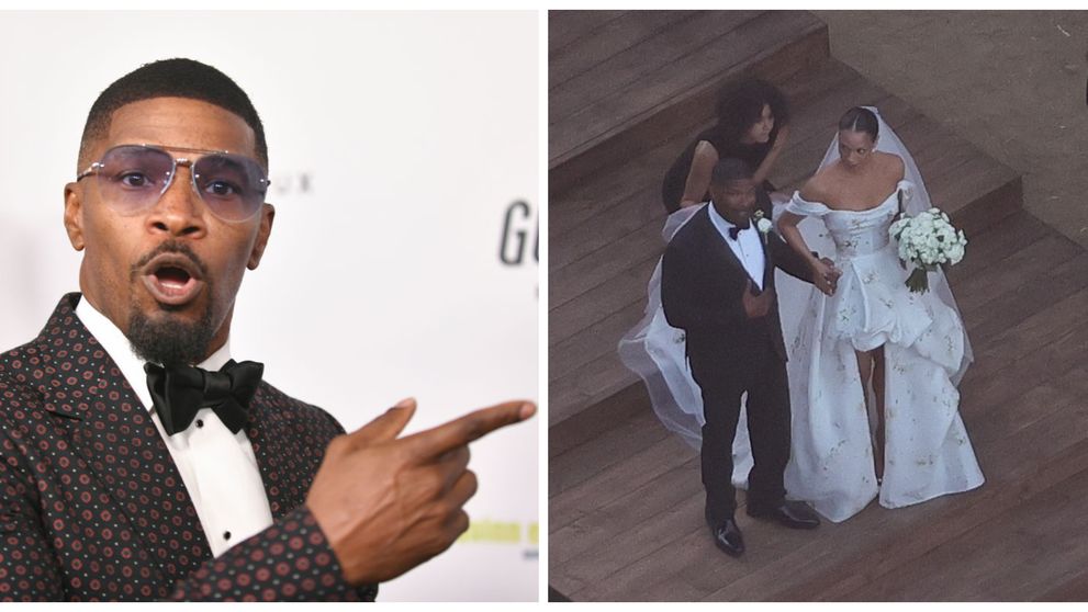 Fiica cea mare a lui Jamie Foxx s-a căsătorit într-un cadru de basm! Imagini emoționante cu actorul care și-a intrat în rolul de socru mic
