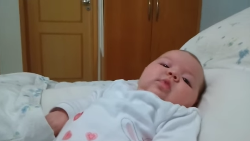 Un videoclip de 2.000.000 de vizualizari face furori pe internet. Ce face un catel in preajma unui bebelus abia nascut