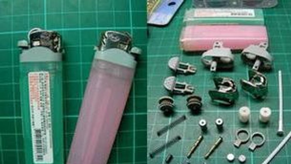 Curiozitati: Mini motociclete din brichete! GALERIE FOTO