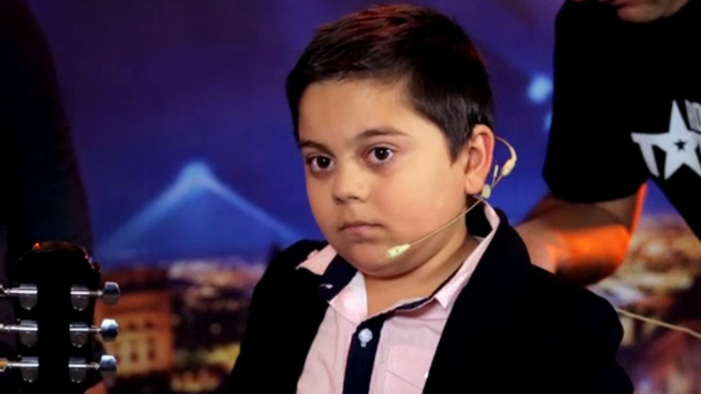 A invatat sa cante singur la chitara. Ruben, copilul minune care i-a facut pe jurati sa rada si sa planga de emotie