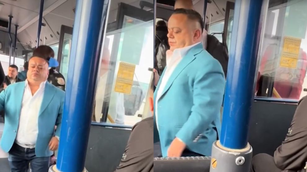 Adrian Minune, viral pe TikTok! Artistul a fost filmat în timp ce mergea cu autobuzul. Comentariile internauților, un adevărat deliciu: „Repeta poezia pentru serbare”