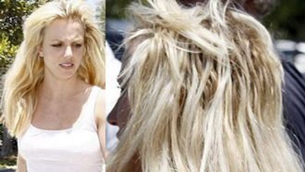 Britney Spears – cu extensiile la vedere!