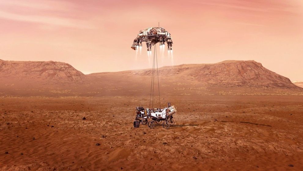 Roverul Perseverance a ajuns pe Marte! Primele imagini publicate de NASA de pe Planeta Roșie