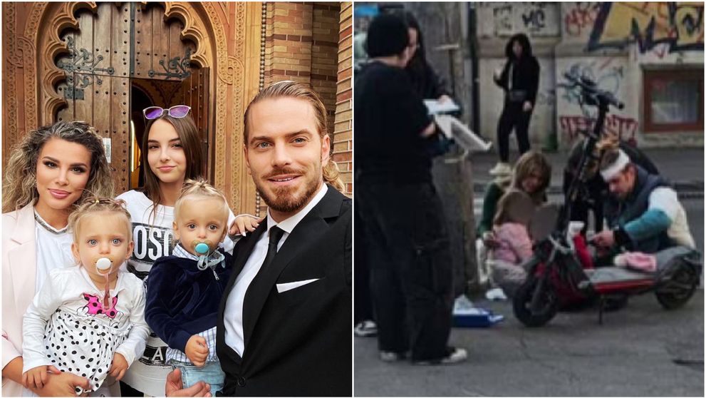 Ilan Laufer și gemenii săi în vârstă de 5 ani, loviți din plin de o mașină pe trecerea de pietoni. Cum se simte soțul Alinei Laufer în aceste momente. FOTO de la fața locului