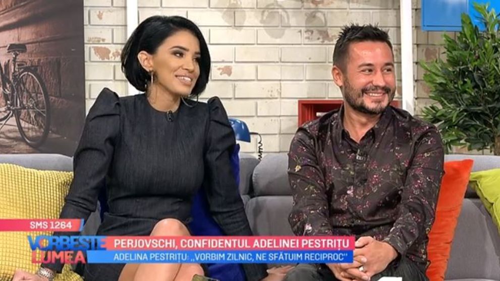 O prietenie cu adevărat specială, Adelina Pestrițu alături de Adrian Perjovschi
