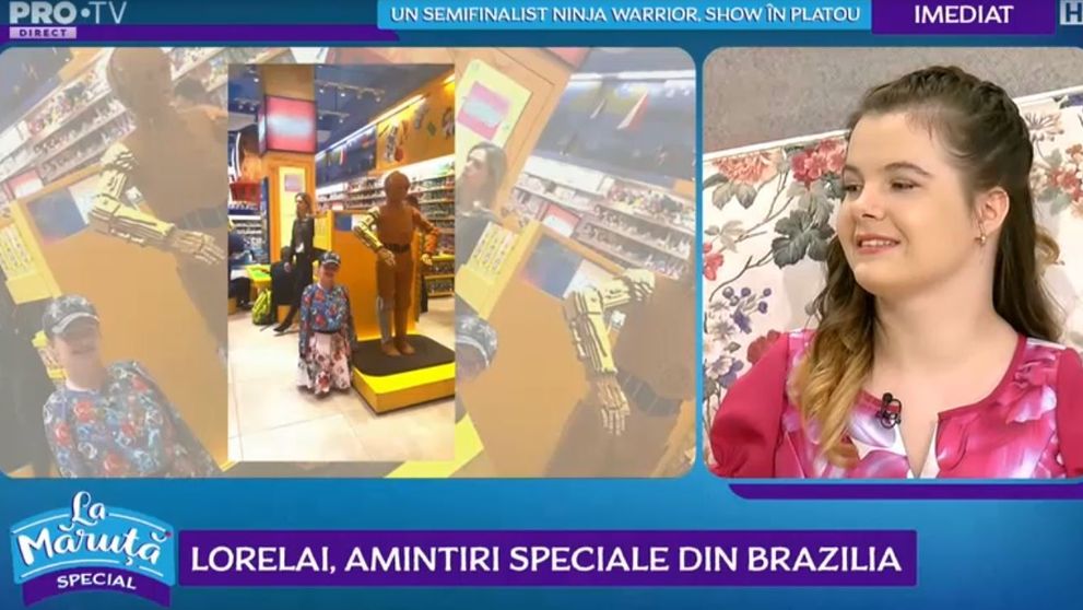 Câștigătoarea Românii au talent, Lorelai, a ajuns cunoscută în America Latină
