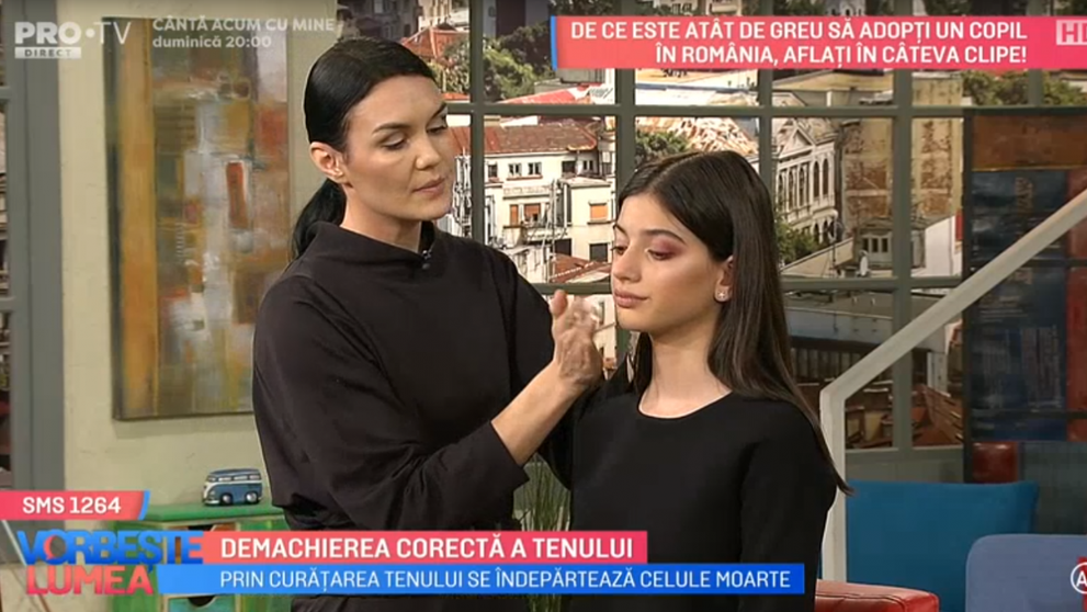 VIDEO Demachierea corectă a tenului explicată de Dana Argeșan