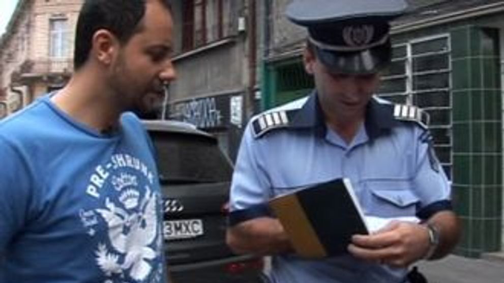 Catalin Maruta, chestionat de politisti! VIDEO