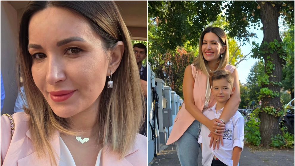 Lacrimi de emoție pentru Ela Crăciun: fiul cel mic a început școala în același an în care băiatul cel mare a intrat la facultate
