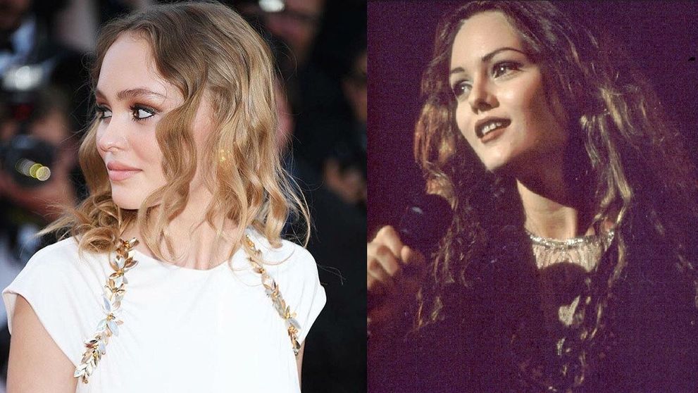 Nu știi care-i mama și care-i fiica. Vanessa Paradis și Lily Rose Depp par surori gemene la vârsta de 19 ani