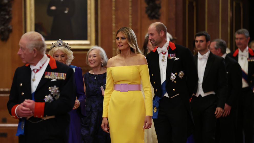 Melania Trump ironizată online pentru rochia 
