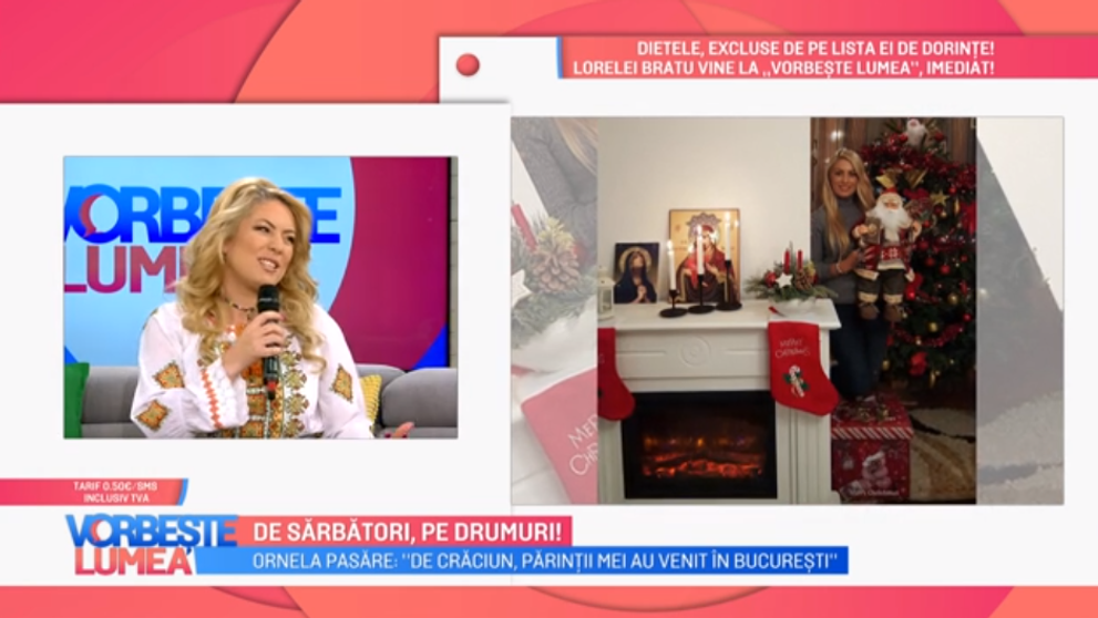 VIDEO Cum a petrecut Ornela Pasăre sărbătorile