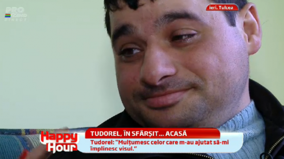 Tudorel Popa, in sfarsit acasa! Fostul concurent de la 