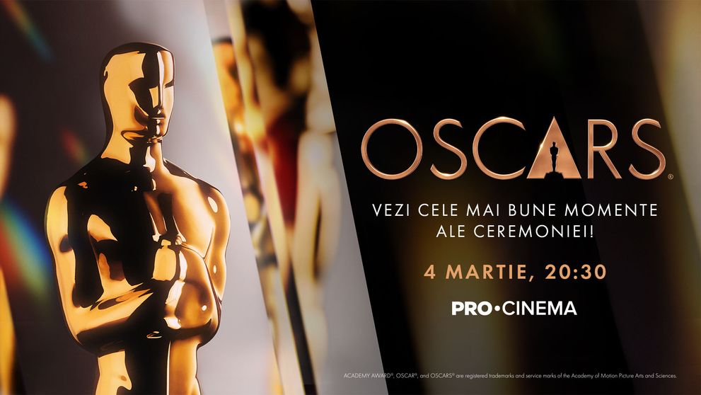 PRO CINEMA te invită la un maraton de filme de Oscar. Un weekend de gală pe micul ecran