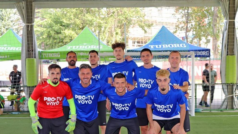 Pro TV a cucerit argintul la Cupa Presei la minifotbal. În semifinale, Pro TV a eliminat Antena 1