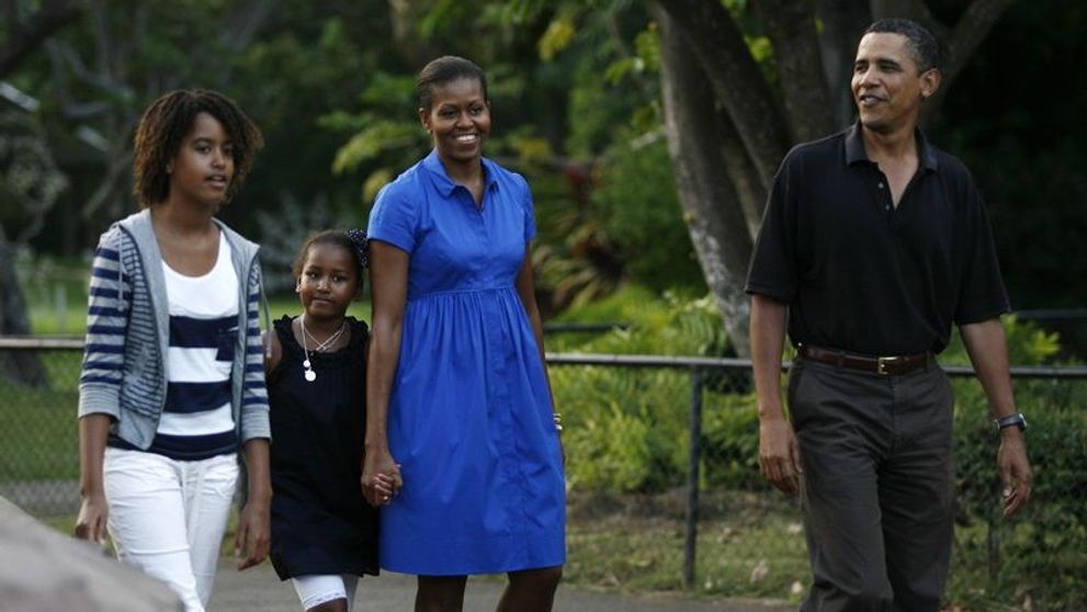 Sunt numai un zambet! Barack si Michelle Obama s-au relaxat intr-o vacanta in Caraibe