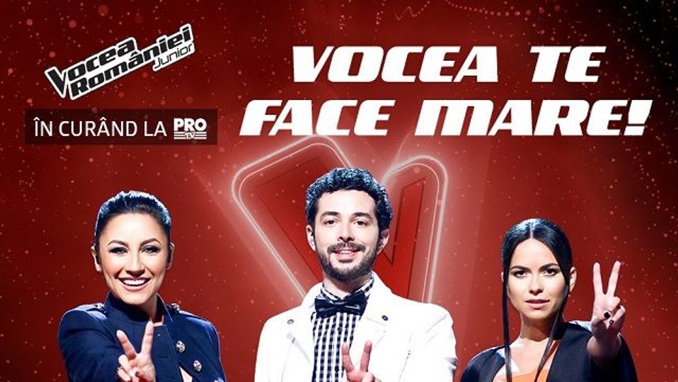 Vocea te face mare! Vocea Romaniei Junior, in curand, la Pro TV