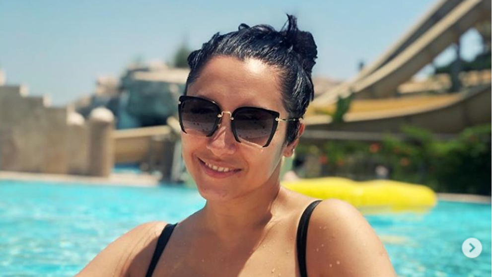 Andra, în costum de baie la piscină alaturi de fiica sa. Ce au remarcat fanii
