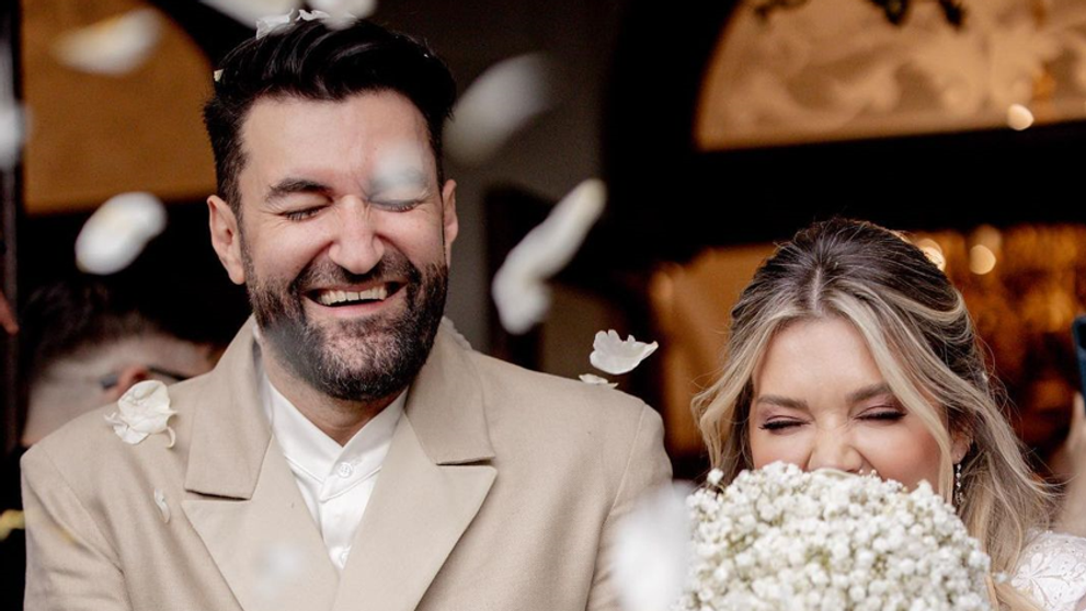 Smiley și Gina Pistol, surpriză de zile mari în luna de miere. Ce actor de la Hollywood au întâlnit pe Riviera Franceză