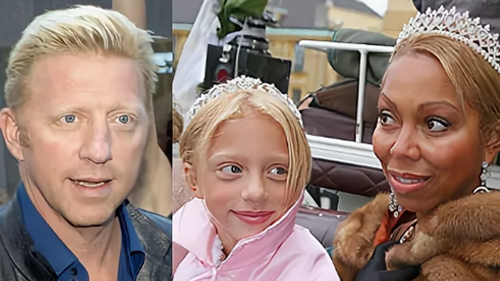 Cum arată acum fiica lui Boris Becker. Fostul tenismen a recunoscut-o după câțiva ani, în urma unui test ADN, deși semăna izbitor cu el