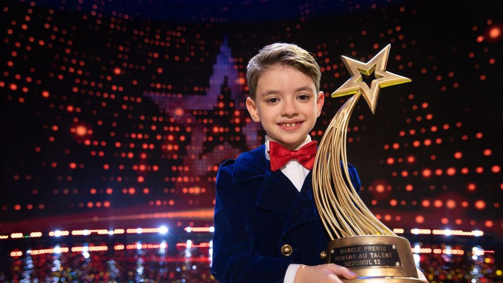 Rareș Prisacariu a câștigat marea finală Românii au talent! Show-ul a fost lider absolut de audiență