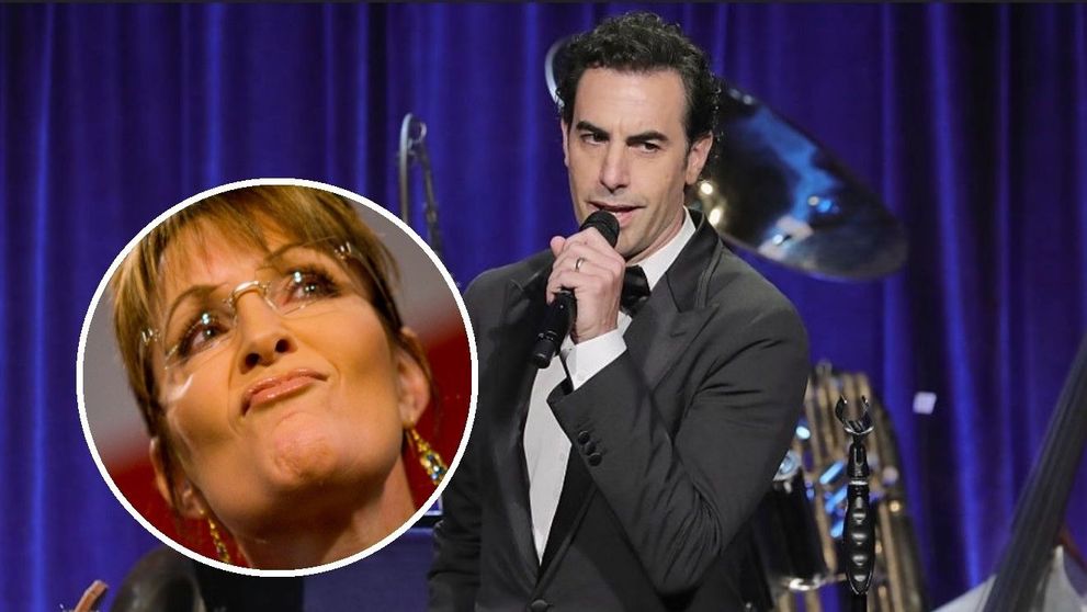 Sacha Baron Cohen, propunere indecentă pentru Sarah Palin: Sper că veți accepta...