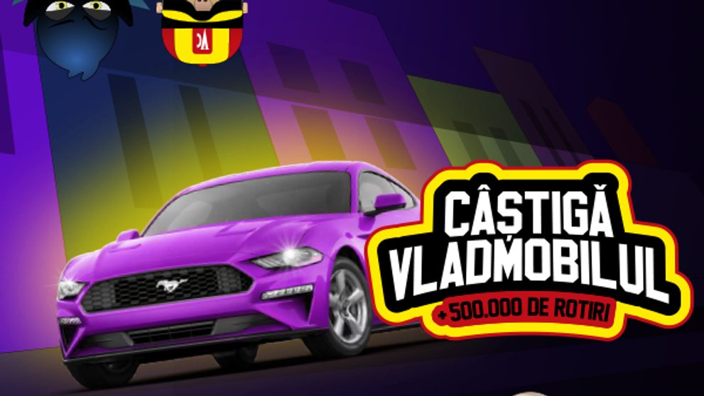 (P) Șansă de a câștiga un Ford Mustang Fastback la jocuri online cu doar 30 RON rulaj