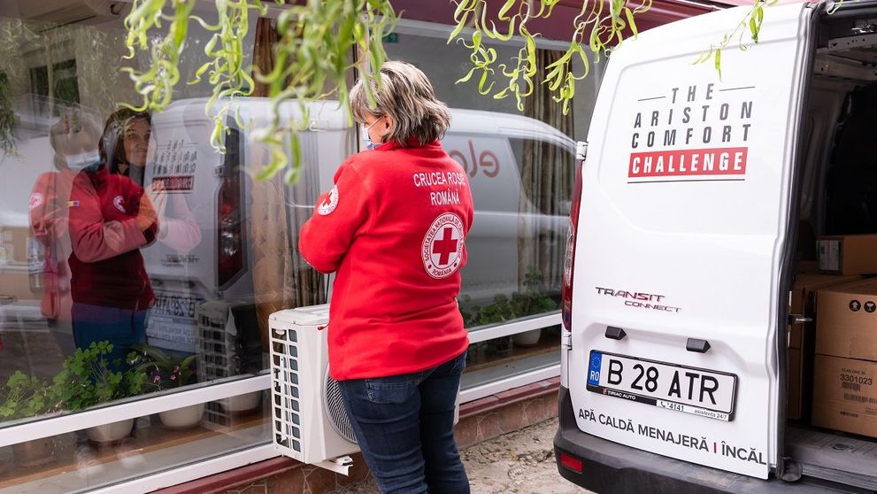 (P) Ariston Comfort Challenge, pentru un nivel de trai mai bun: peste 240.000 de copii și bătrâni au acces la apă caldă