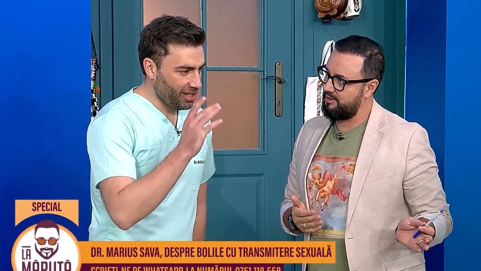 Ce spune medicul Marius Sava despre bolile cu transmitere sexuală și despre prevenirea acestora