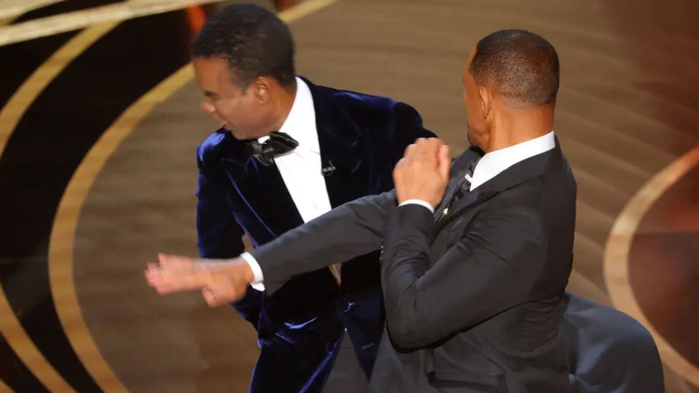 Teoria conspirației. Chris Rock ar fi purtat un tampon pe față când a fost plesnit de Will Smith