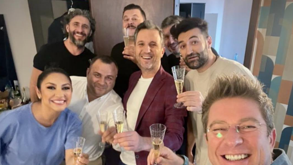Andi Moisescu a făcut cinste de ziua lui echipei de la Românii au talent