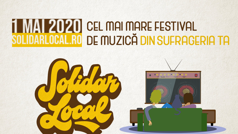 Ia parte la cel mare mare festival din sufragerie - Solidar Local. Cumpărând un bilet, ajuți asociația Dăruiește Viață