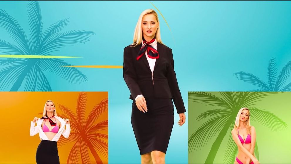 Josephinka, stewardesa care participă la Love Island România: ”Îmi plac bărbații cu simțul umorului”