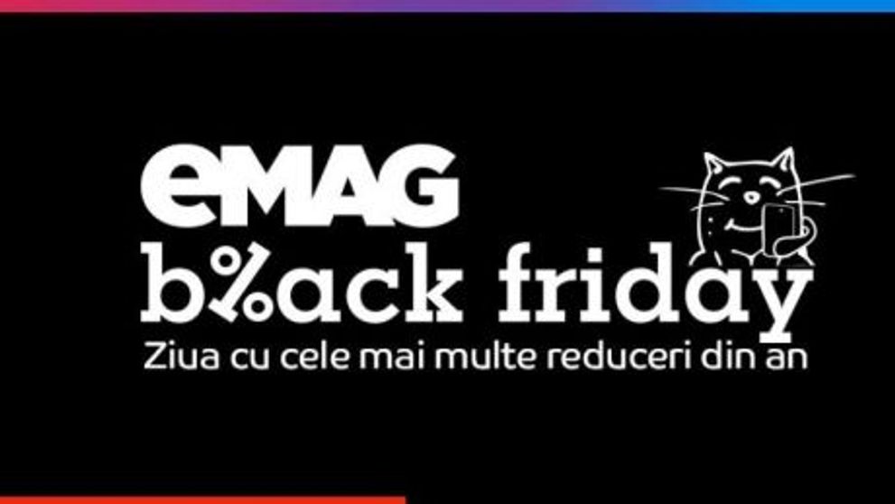 Black Friday 2020! eMag a dezvăluit o nouă serie de produse care vor fi reduse pe 13 noiembrie