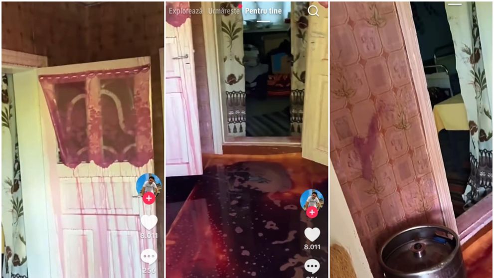 Unui român i-a „fiert” vinul din butoi și i-a transformat casa într-un decor de film de groază: „Dacă nu vedeam butoiul, ziceam că s-a făcut o crimă acolo!”